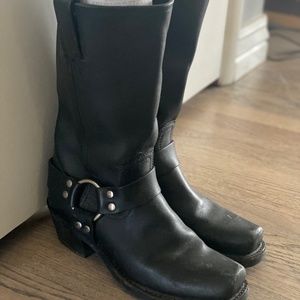Frye harness boots